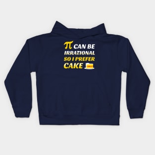 Pi vs Cake Kids Hoodie